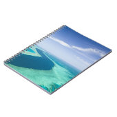 Luchtbeeld van het Great Barrier Reef door de Notitieboek (Linkerzijde)