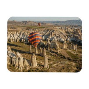 Luchtbeeld van hete luchtballonnen, Cappadocië 2 Magneet