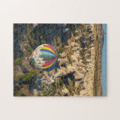 Luchtbeeld van hete luchtballonnen, Cappadocië Legpuzzel (Horizontaal)