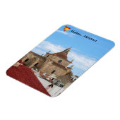 Luchtbeeld van Kerk van Carmen - Mahon, Menorca Magneet (Linkerzijde)