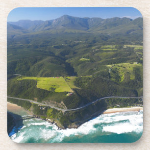 Luchtbeeld van Keurboomsrivier, Garden Route Onderzetter