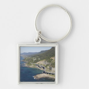 Luchtbeeld van Sea Cliff Bridge bij Wollongong, 2 Sleutelhanger