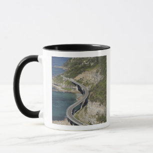 Luchtbeeld van Sea Cliff Bridge bij Wollongong, Mok