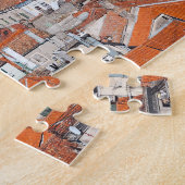 Luchtbeeld van Split - Dalmatië, Kroatië Legpuzzel (Zijkant)