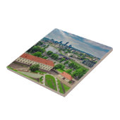 Luchtbeeld van Vilnius, Litouwen Tegeltje (Zijkant)