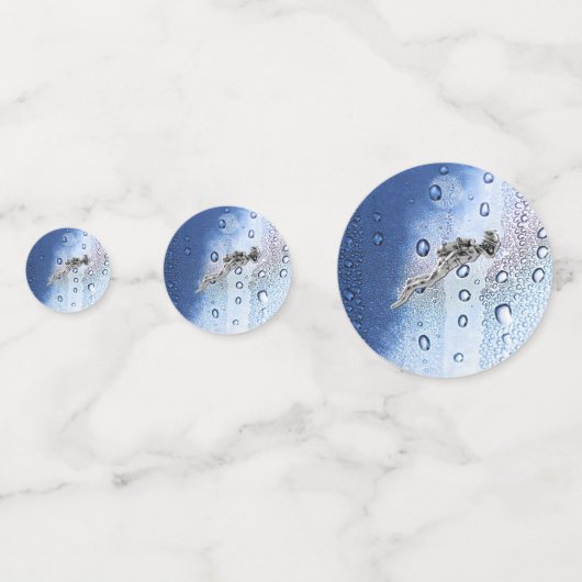 Luchtbellen Confetti (Achterkanten)