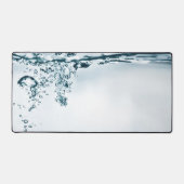 Luchtbellen in water spatten bureaumat (Voorkant)