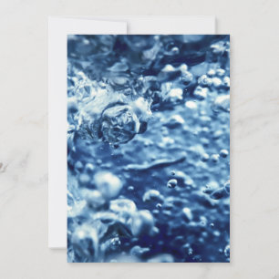 Luchtbellen, Onderwaterbellen, Abstracte bellen Save The Date
