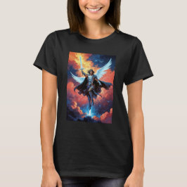 Luchtbeschermer Krijger Archangel Michael T-shirt