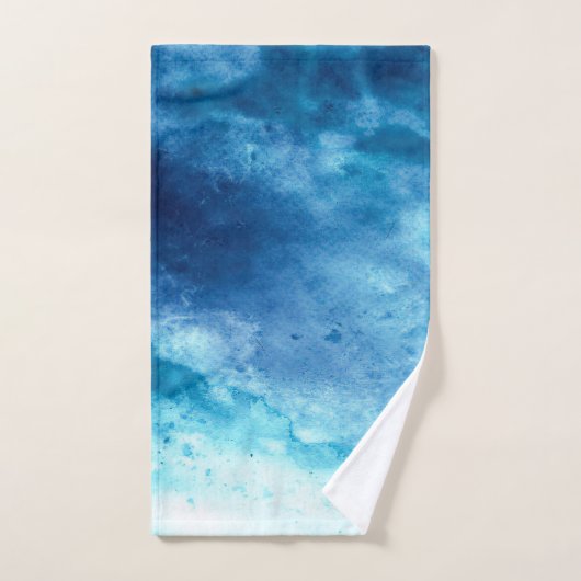 Luchtblauw Bad Handdoek (Handdoek)