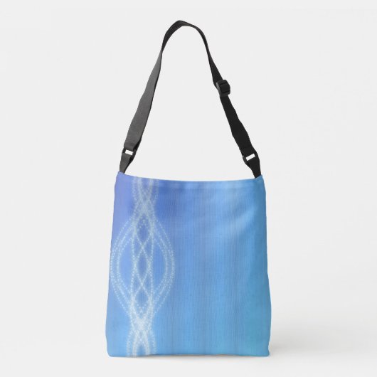 Luchtblauw Crossbody Tas (Achterkant)