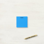 Luchtblauw Post-it® Notes (Op bureau)