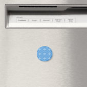 Luchtblauw shippo patroon magneet (Insitu (Vaatwasser))