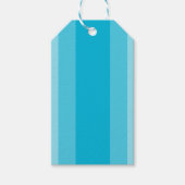 Luchtblauwe Cadeaubijsluiter Cadeaulabel (Voorkant)