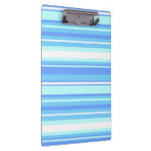Luchtblauwe strepen klembord (Rechts)