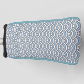 Luchtbogen Putter Hoesje Golfheadcover (Voorkant)