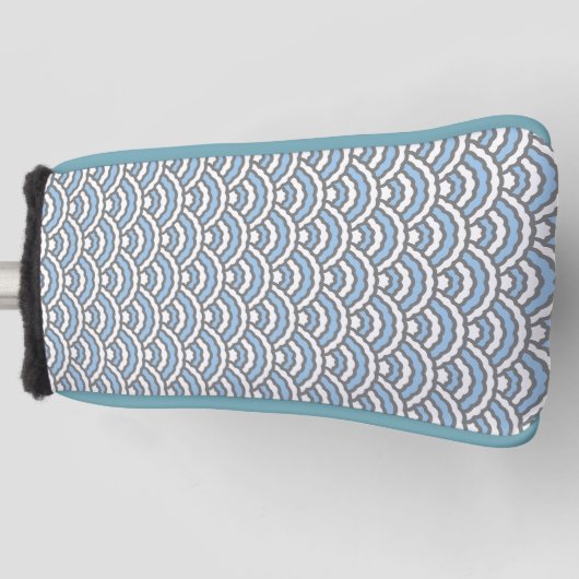 Luchtbogen Putter Hoesje Golfheadcover (Voorkant)