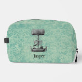  luchtboot gepersonaliseerd toilettasje (Voorkant)