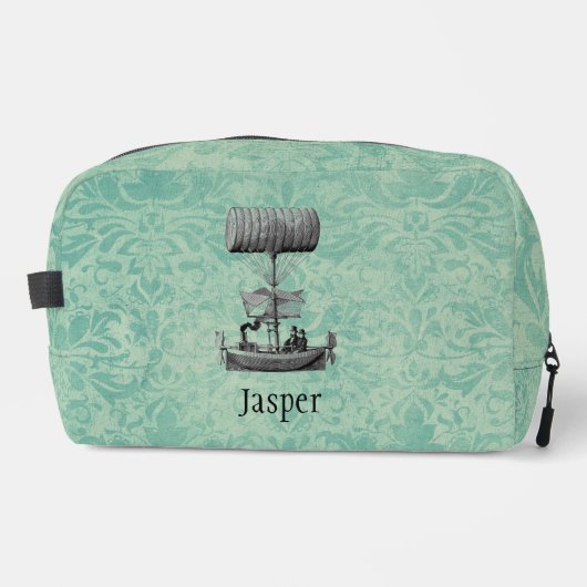  luchtboot gepersonaliseerd toilettasje (Voorkant)