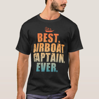 Luchtboot Kunst Voor Mannen Vrouwen Lucht Boot Kap T-shirt