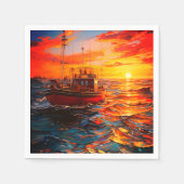 luchtboot servet (Voorkant)