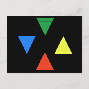 Luchtbrandwater Aarde Briefkaart