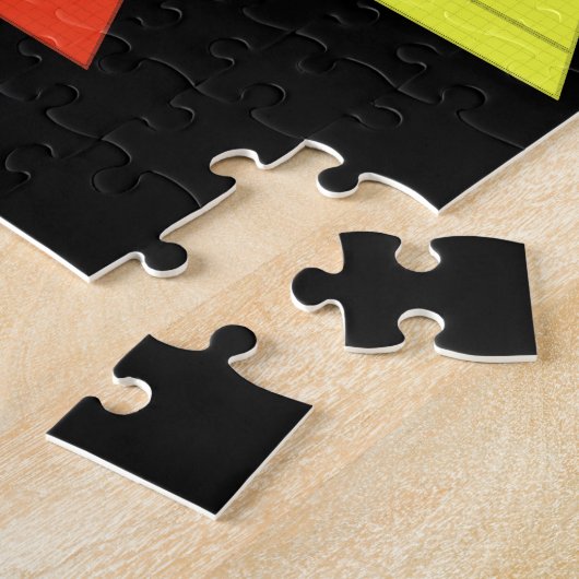 Luchtbrandwater Aarde Legpuzzel (Zijkant)