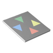 Luchtbrandwater Aarde Notitieblok (Schuin)