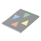 Luchtbrandwater Aarde Notitieblok (Linkerzijde)