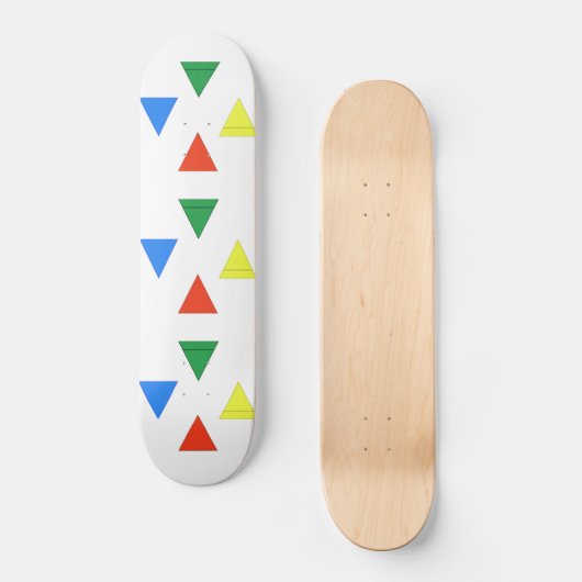 Luchtbrandwater Aarde Persoonlijk Skateboard (Voorkant)