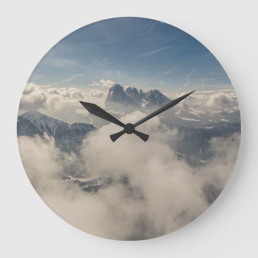 luchtbrug grote klok (Voorkant)