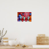 Luchtbuks Koor Poster (Keuken)