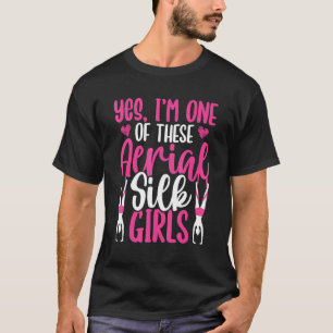 Luchtcircus Luchtzijde Danser Acrobat Gymnastiek T-shirt