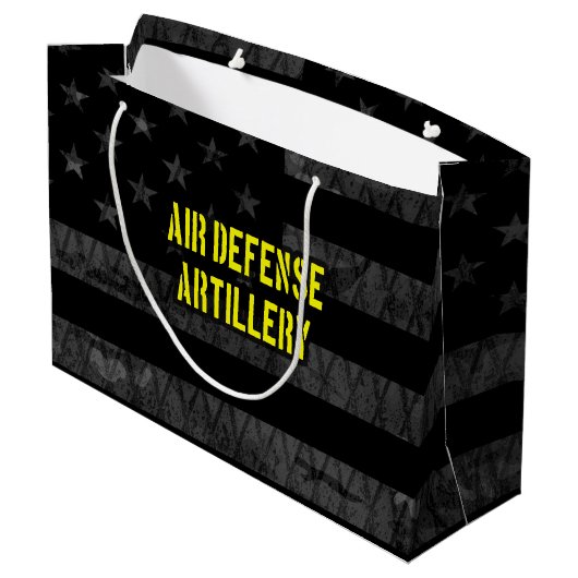 Luchtdefensie-artillerie afgeslankte Amerikaanse v Groot Cadeauzakje (Achterkant Gekanteld)
