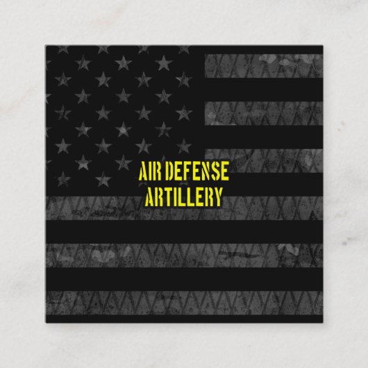 Luchtdefensie-artillerie afgeslankte Amerikaanse v Kortingskaartje (Voorkant)