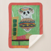 luchtdekens sherpa deken (Voorkant)