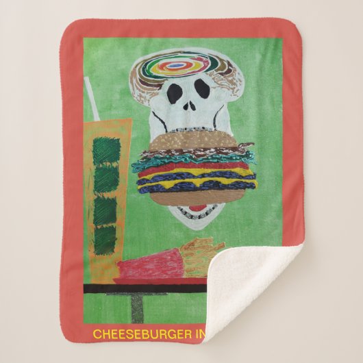 luchtdekens sherpa deken (Voorkant)