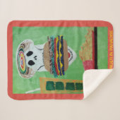 luchtdekens sherpa deken (Voorkant (horizontaal))