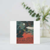 Luchtdienst leger rond 1917 briefkaart (Staand voorkant)