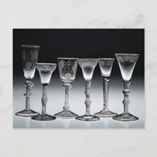 Luchtdraaibril, 1750-60 briefkaart (Voorkant)