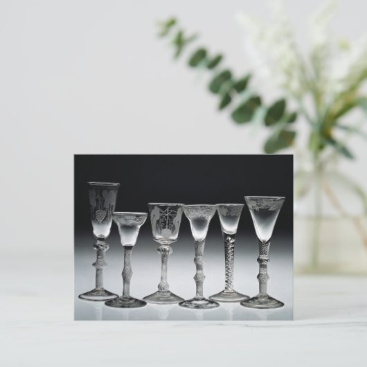 Luchtdraaibril, 1750-60 briefkaart (Staand voorkant)