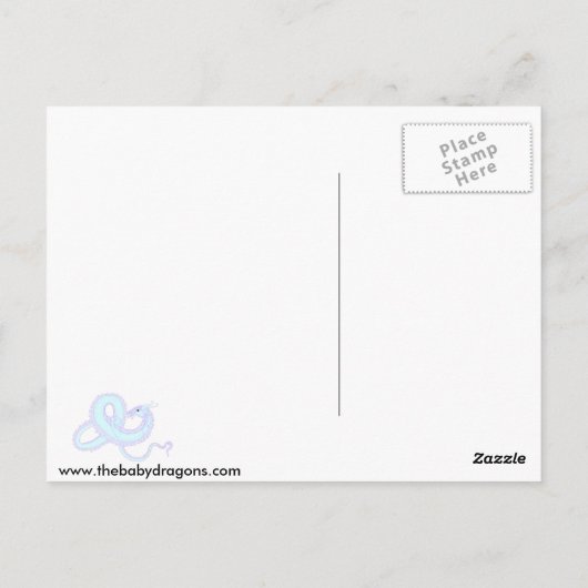 Luchtdraak Briefkaart (Achterkant)