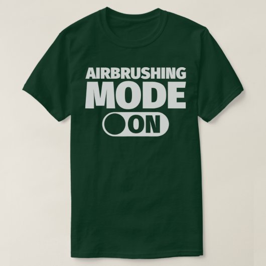 Luchtdrukmodus ingeschakeld  t-shirt (Design voorkant)