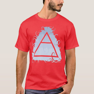 Luchtelementair symbool t-shirt