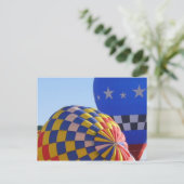 Luchten omhoog briefkaart (Staand voorkant)