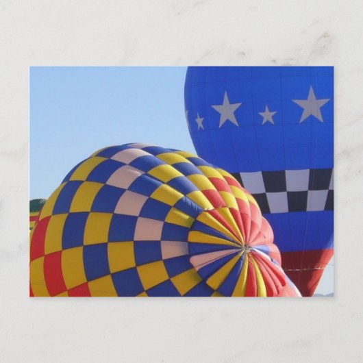 Luchten omhoog briefkaart (Voorkant)