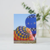 Luchten omhoog briefkaart (Staand voorkant)