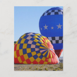 Luchten omhoog briefkaart