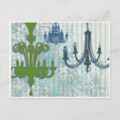 luchters briefkaart (Voorkant)