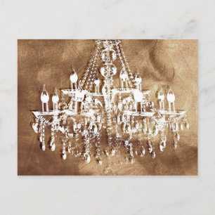 Luchters Copper Chic Briefkaart